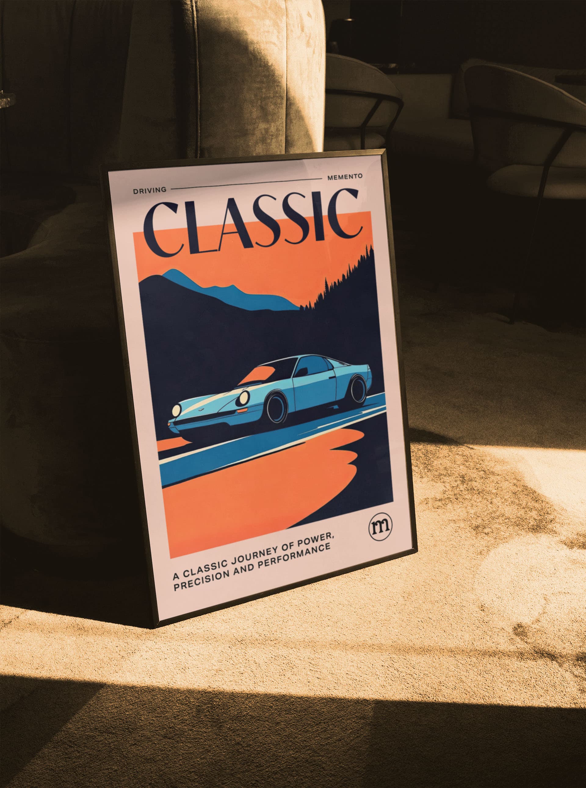 Classic Car Poster Series