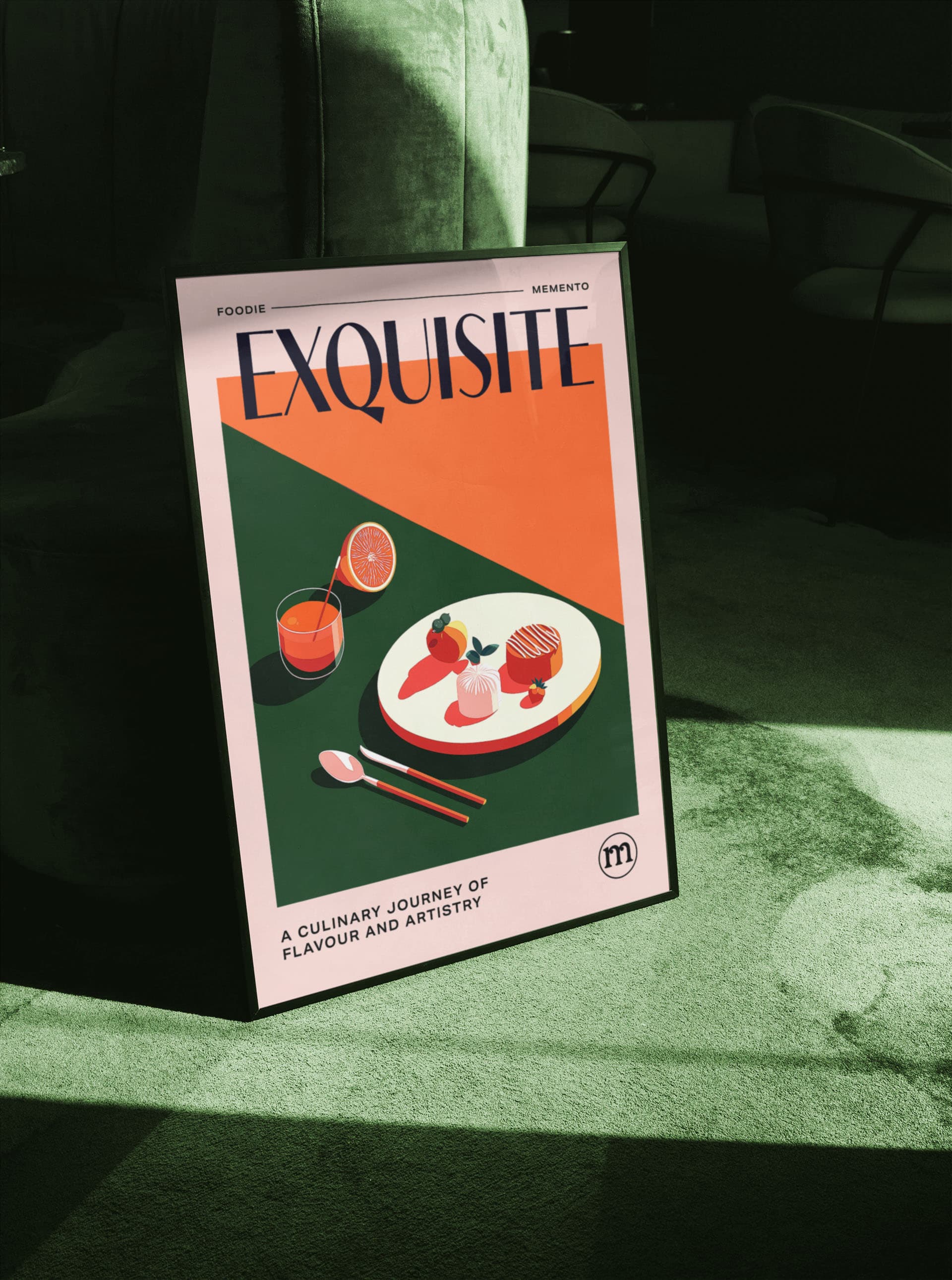 Fine Dining Poster Series